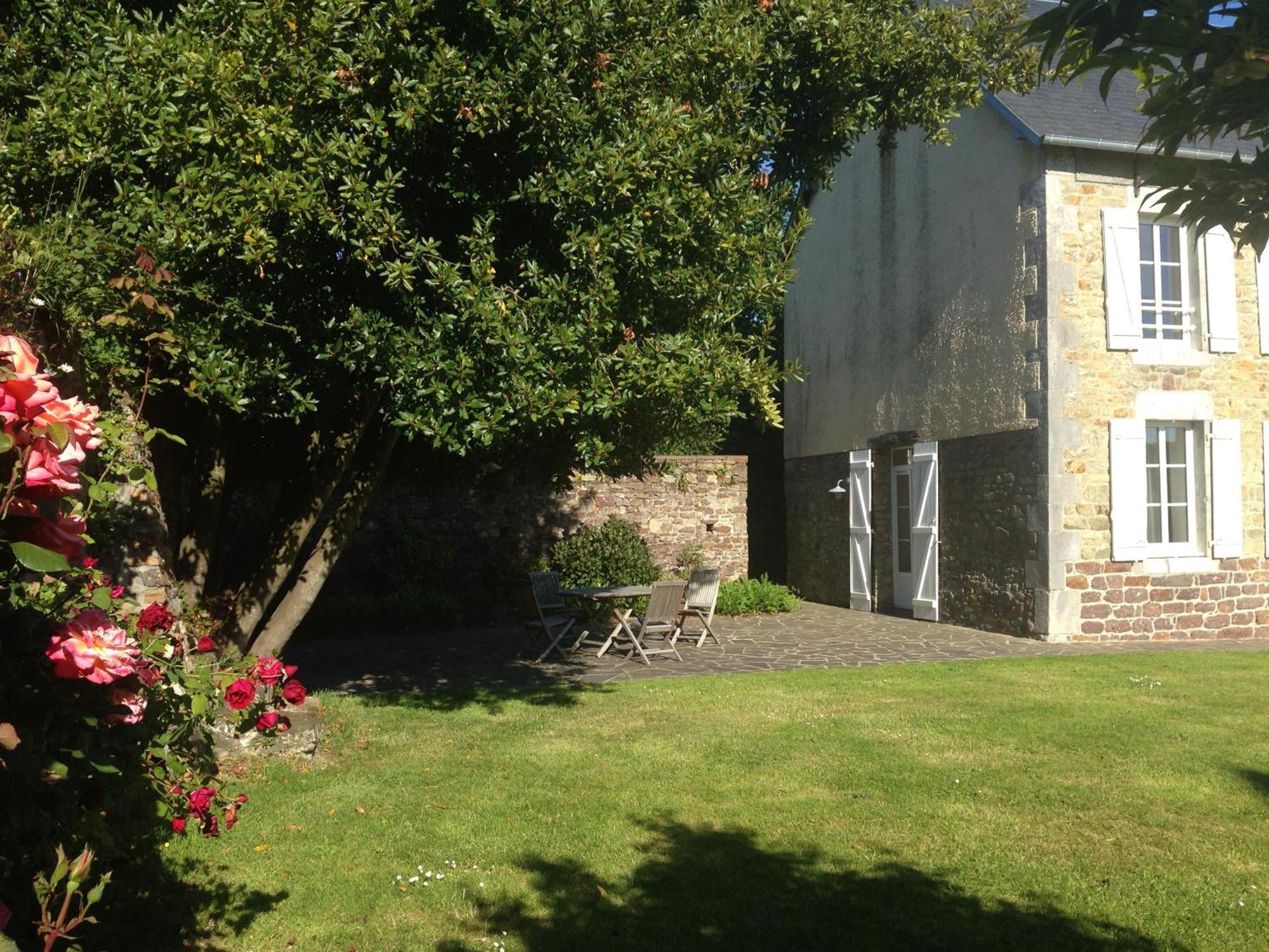 Manoir Du Mesnil De Bas Villa Bréhal Rom bilde